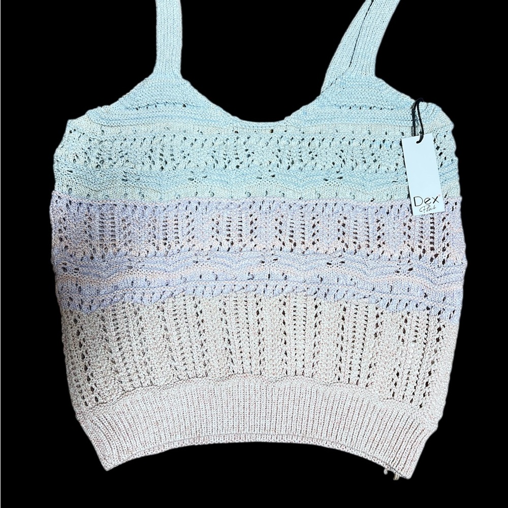 Dex Women's Crochet Tank Top - Picture 3 of 6
